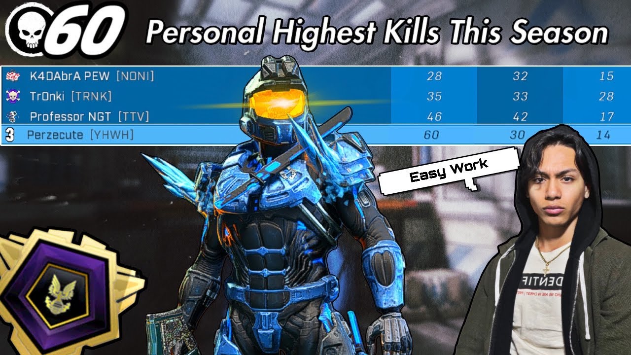 Halo Infinite - Nasty 60 Bomb, Carrying My Team To Victory! | 16K Damage, Season High |