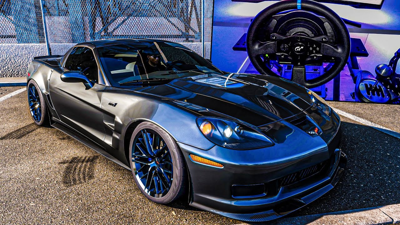 Corvette C6 ZR1 Drive | Forza Horizon 5 | Thrustmaster T300RS GT | Wheel + Shifter Gameplay 4K |