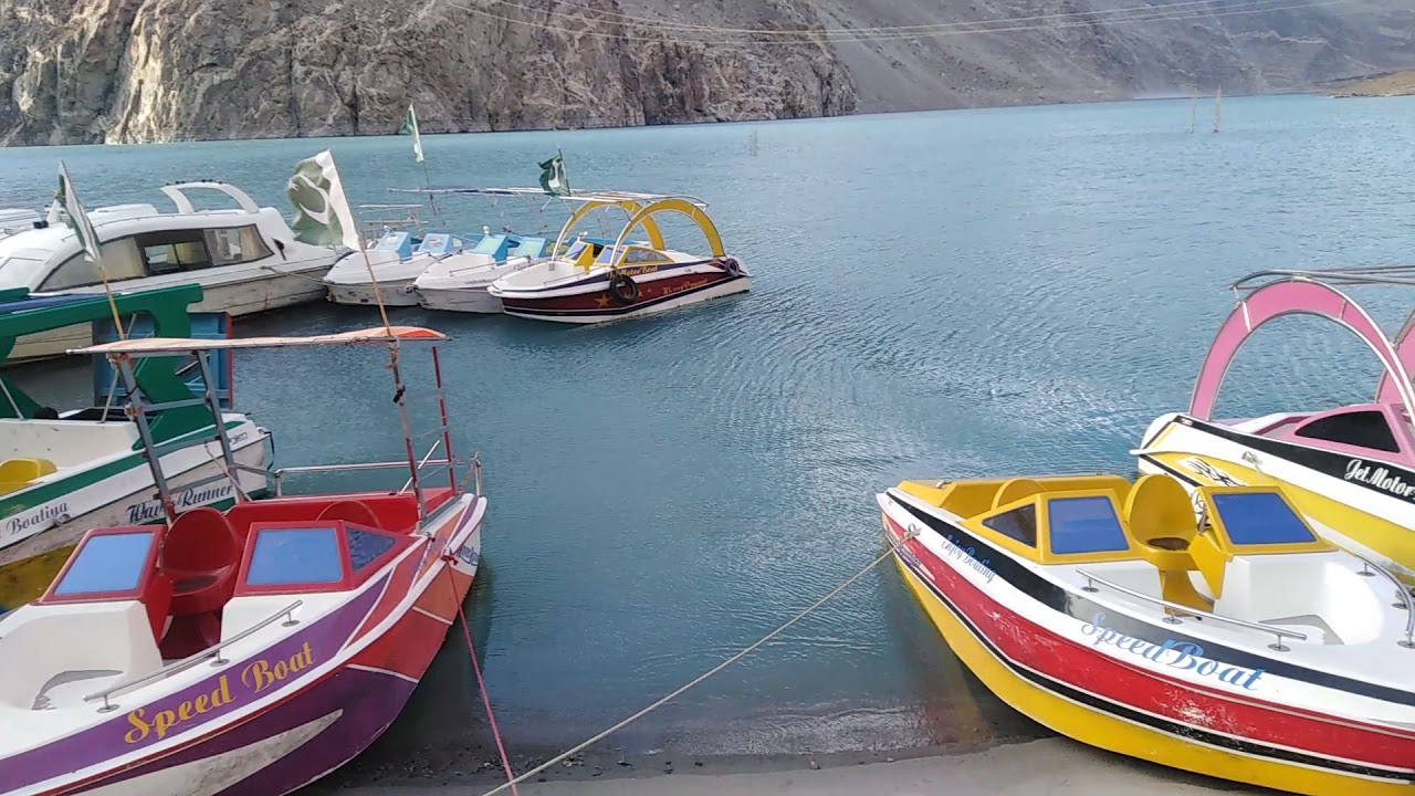 Attabad Lake Boat Stand