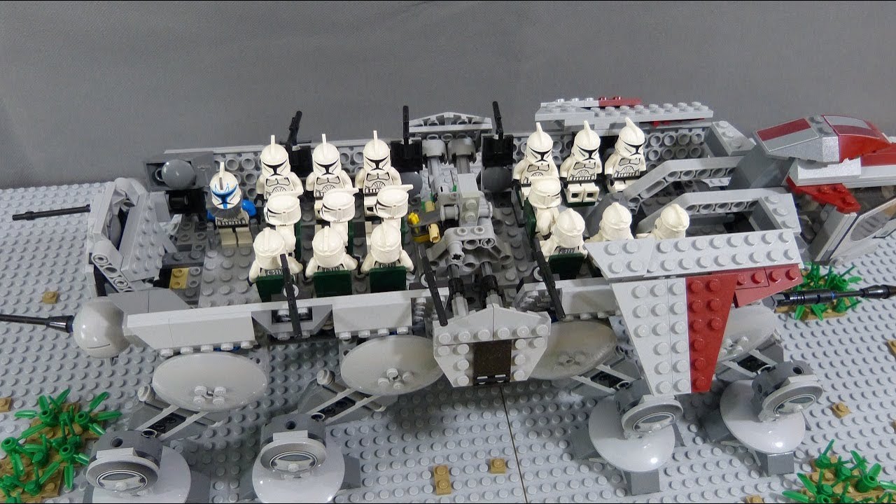 The Battle of Mantessa (p2) - Lego starwars stop motion (brickfilm)