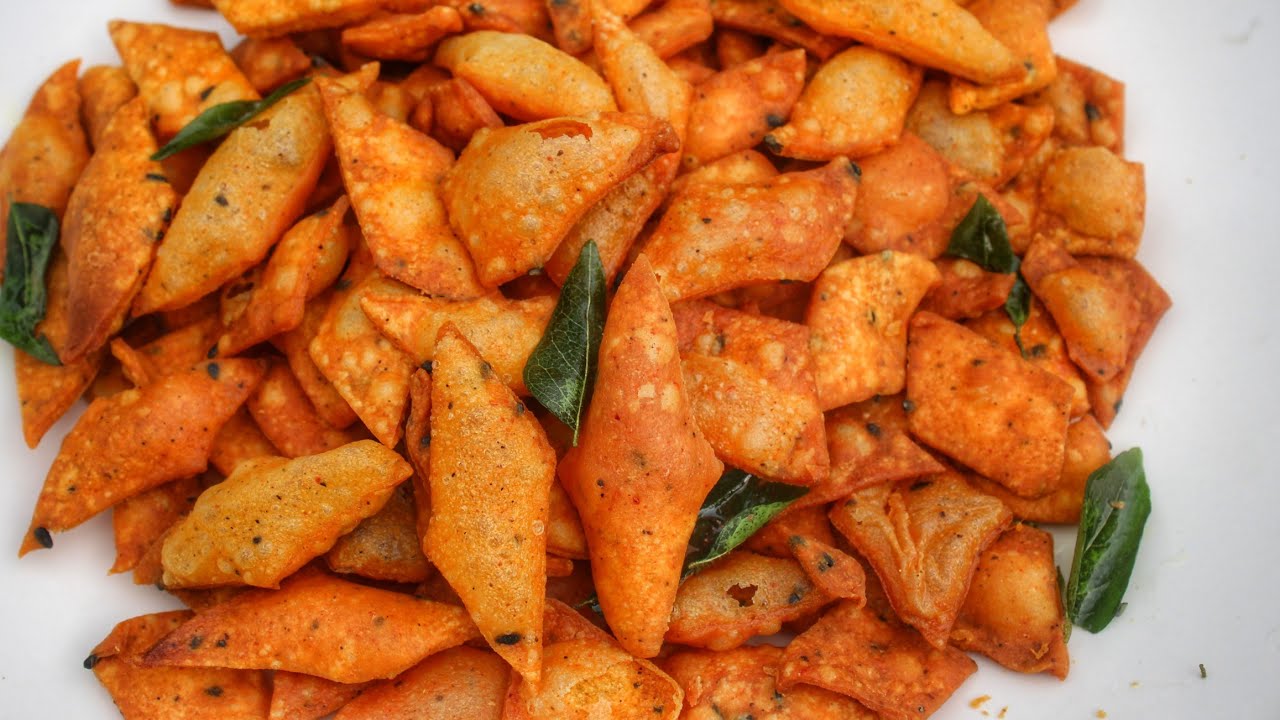 നല്ല എരിവുള്ള ഡയമണ്ട് കട്ട്&zwnj; സ്നാക്ക് | Spicy Diamond Cut | Snack Recipe | Snacks | Malayalam