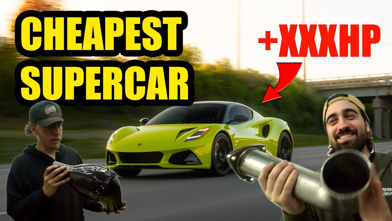 ПРЕВРАЩЕНИЕ LOTUS EMIRA В НАСТОЯЩИЙ СУПЕРКАР