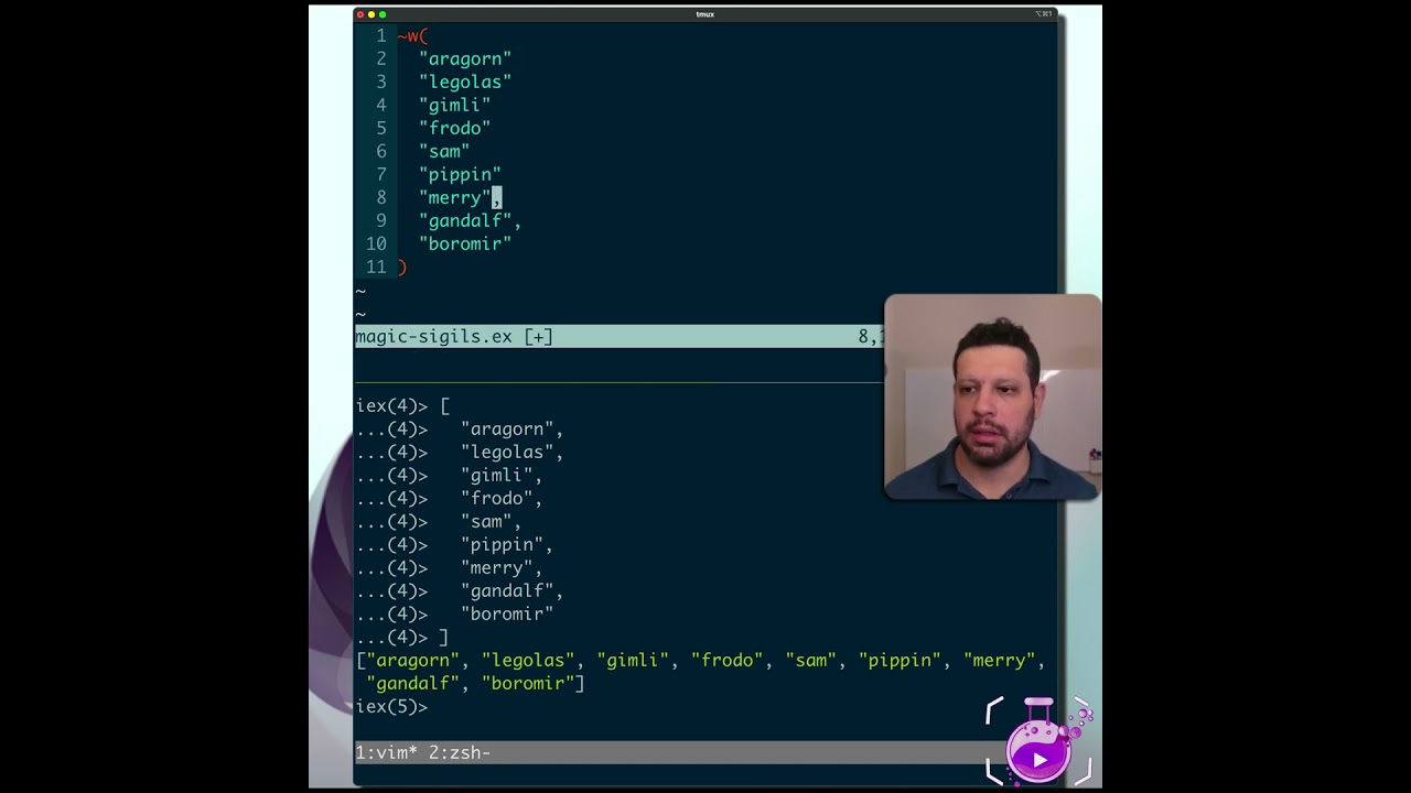🪄 Elixir's magical word list sigil #elixirlang