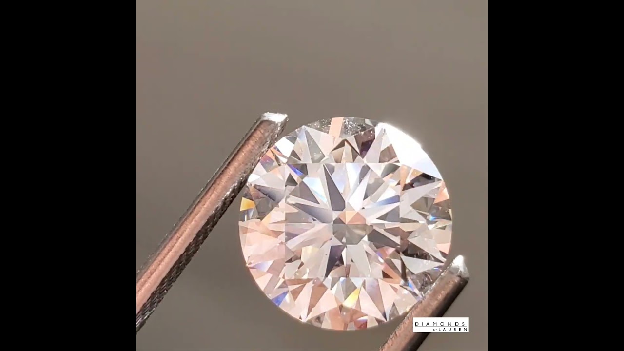 Hearts & Arrows Round Brilliant Lab Diamond R10750