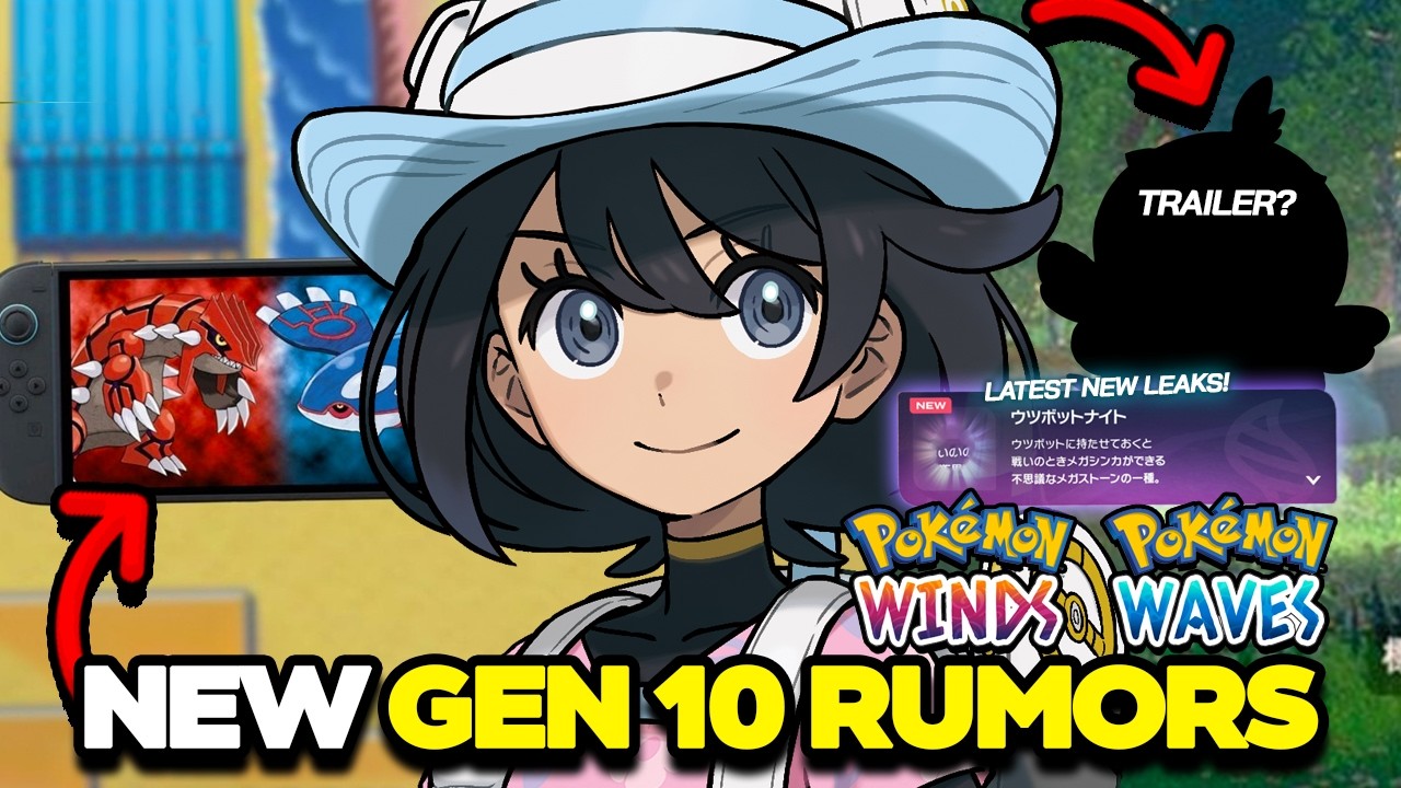 POKEMON NEWS & LEAKS! RUBY & SAPPHIRE Ports for Switch & Winds & Waves Trailer at Worlds!?
