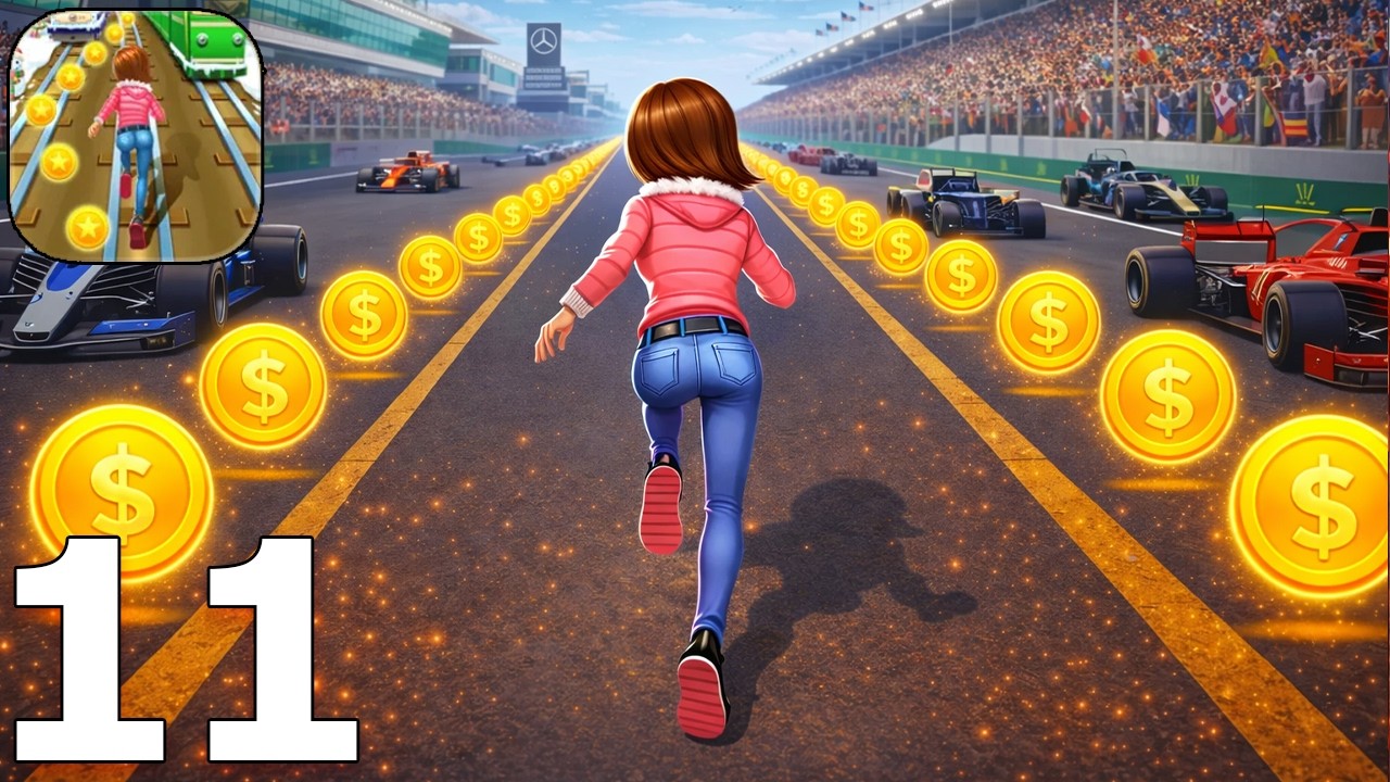 SUBWAY PRINCESS RUNNER - Забавная гонка: прохождение игры после последнего обновления - Часть 11
