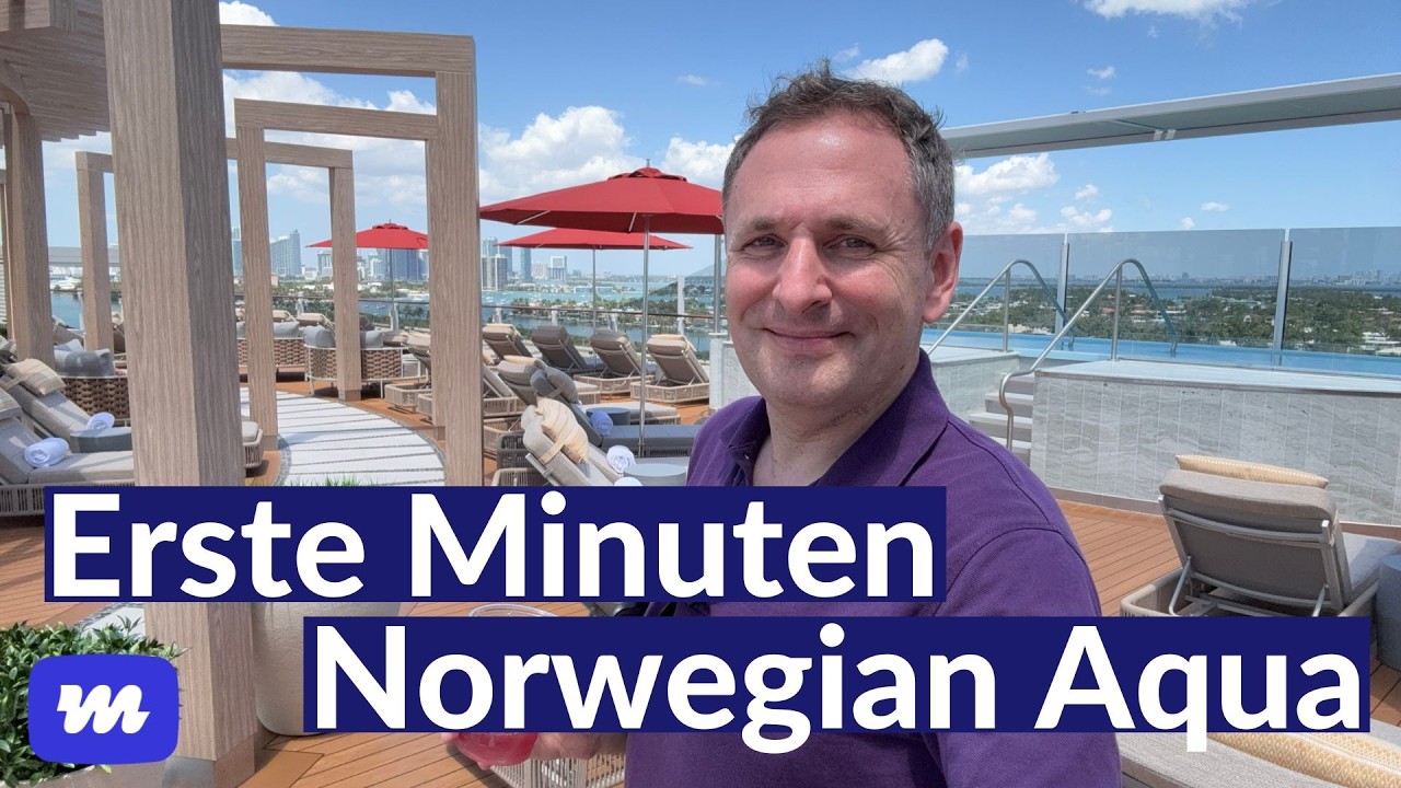 Ab auf die Norwegian Aqua - Es geht an Bord! - Morr Uncut