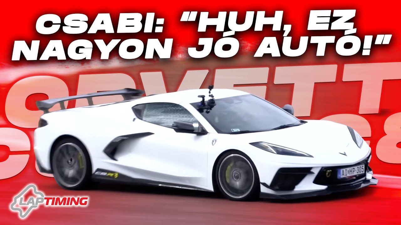 Chevrolet CORVETTE C8 / LEGJOBB USA IDŐ? (Laptiming Ep. 408.)