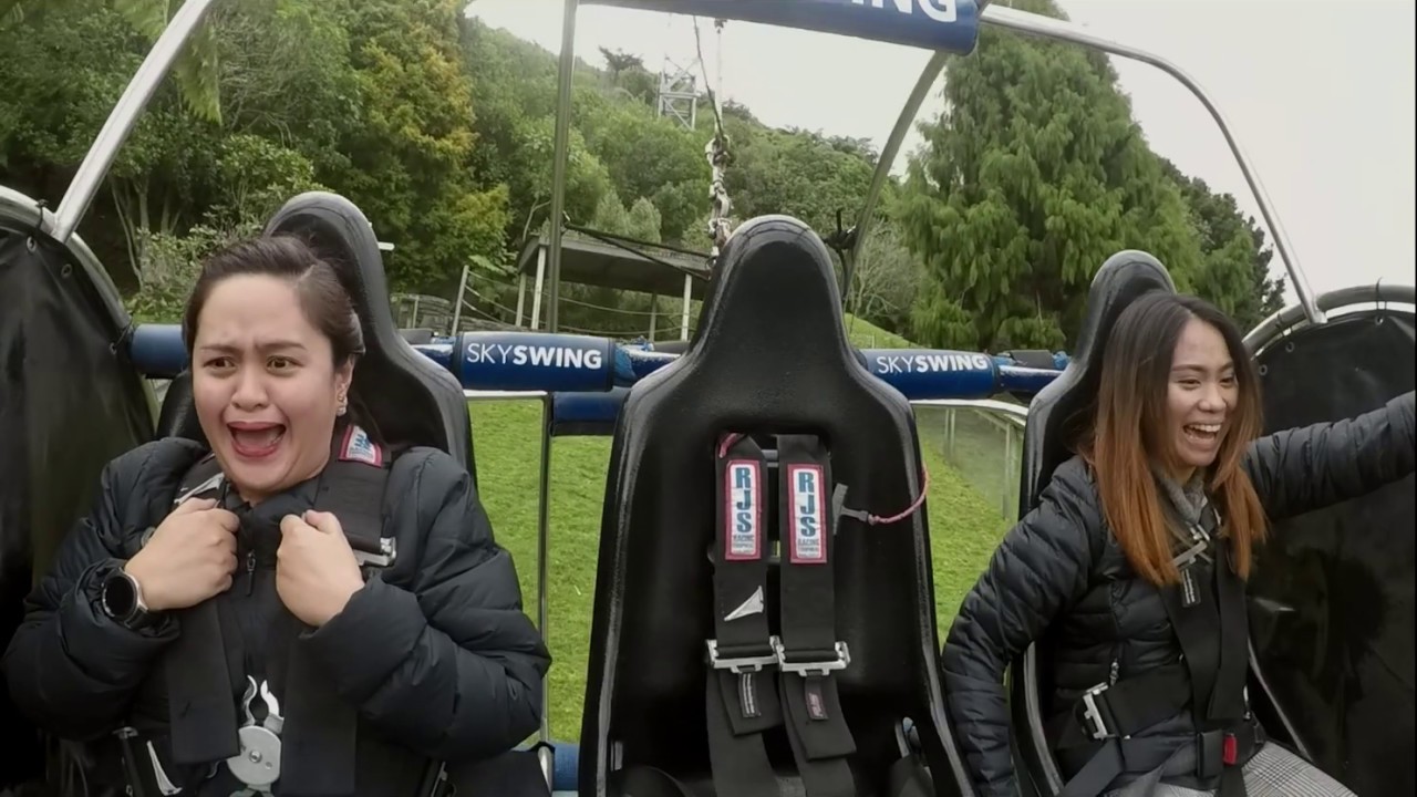 Extreme Ride- Sky Swing/Rotorua/New Zealand