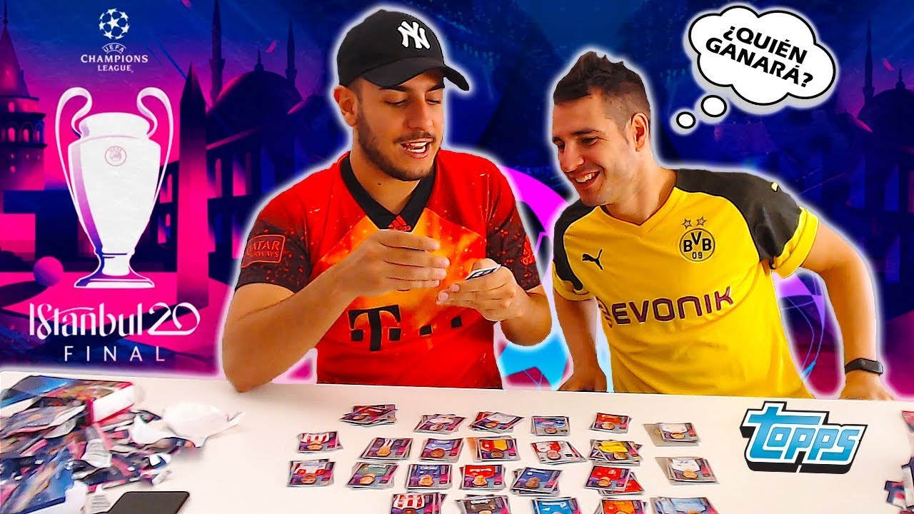 El CAMPEÓN de CHAMPIONS LEAGUE 19/20 de los CROMOS Topps  (Con Robert PG)