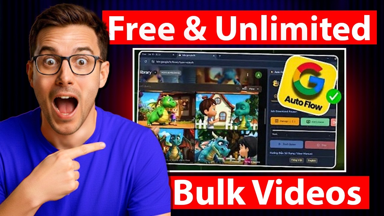 How I Create Bulk AI Videos with Google VEO 3 | Unlimited Workflow (2026)
