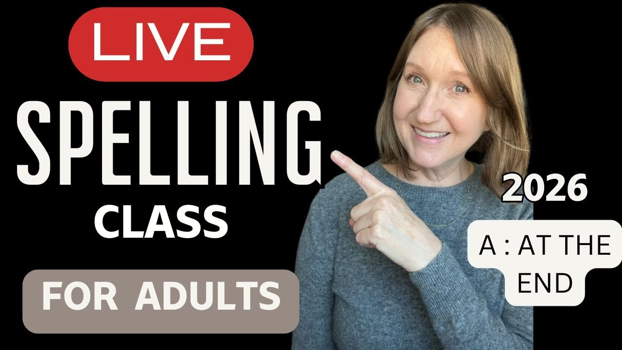 Spelling Help for Adults  – A AT THE END | Learn Reading