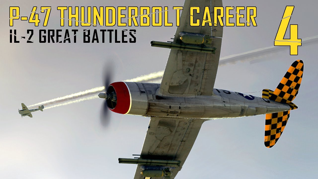 Rare Trophies | PWCG P-47 Career Ep.4 | IL-2 Great Battles