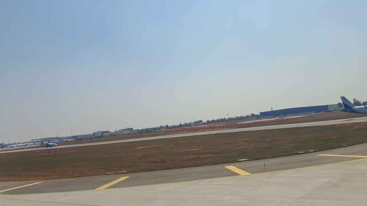 takeoff from blr airport