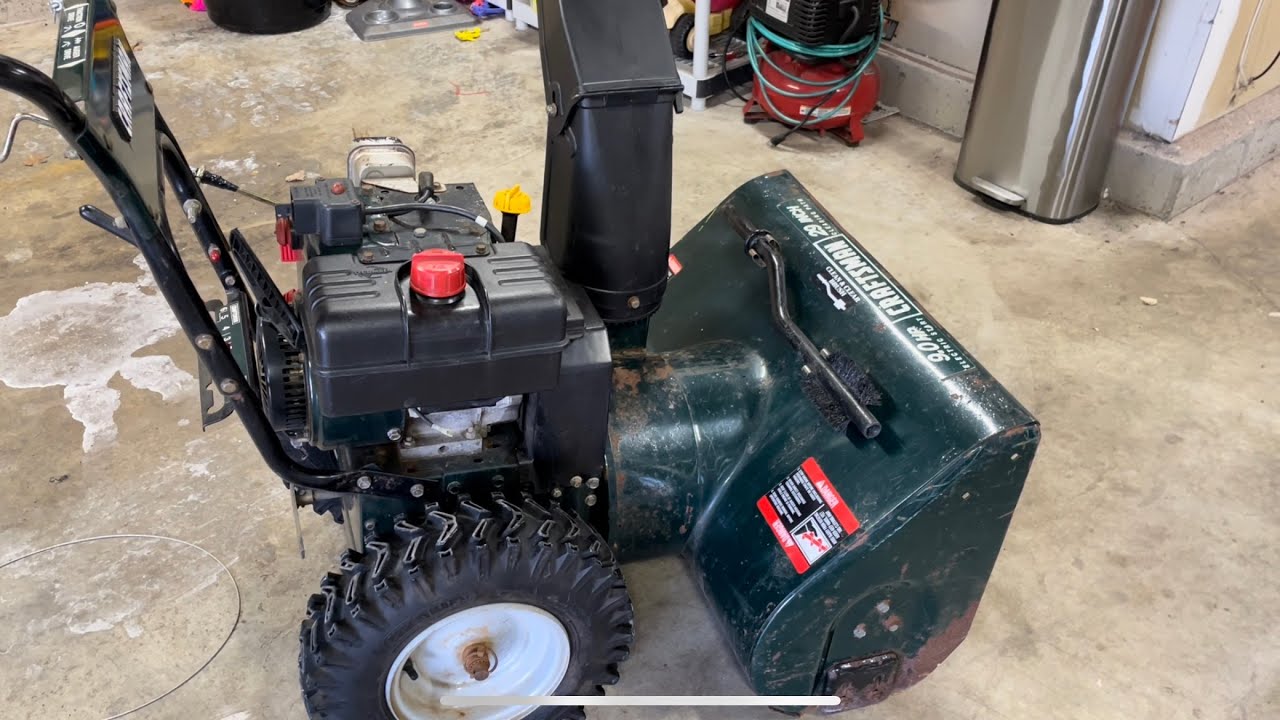 Snowthrower Cable Replacement