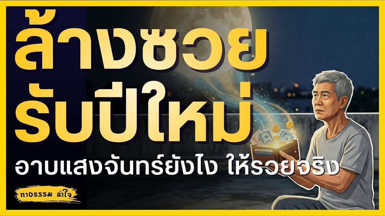 อาบแสงจันทร์ยังไงให้รวยจริง? : เคล็ดลับล้างซวยปี 2025 ที่คน 99% เข้าใจผิด (ทำผิดชีวิตเปลี่ยน!)