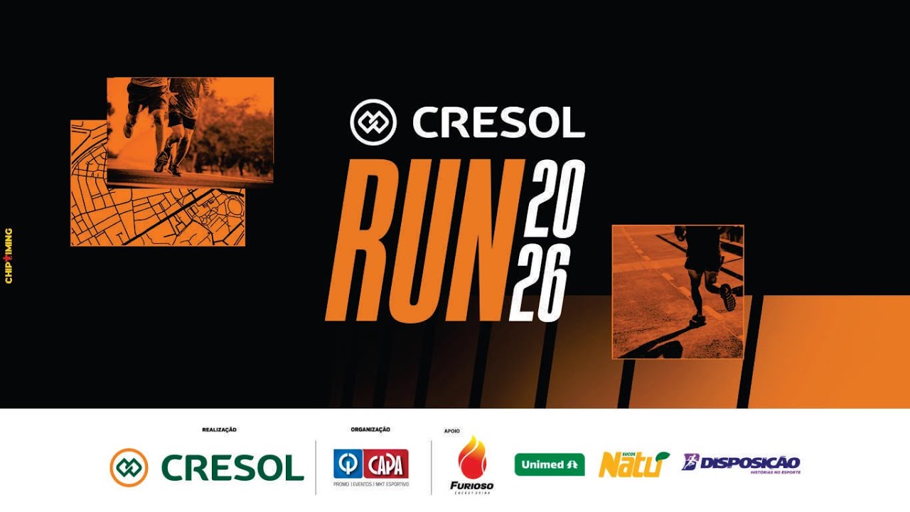 Chegada dos Atletas Cresol Run 2026