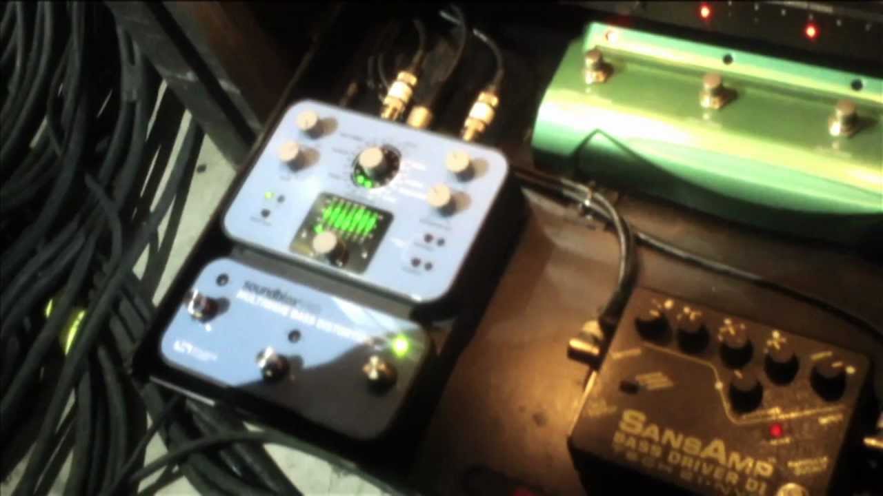 The Bass Distortion Pedal of Def Leppard Bassist, Rick Savage