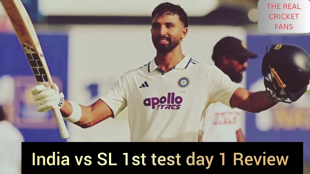 🔥 DEVdutt Padikkal Hits His MAIDEN TEST CENTURY! 🇮🇳💯 | IND vs SL 1st Test