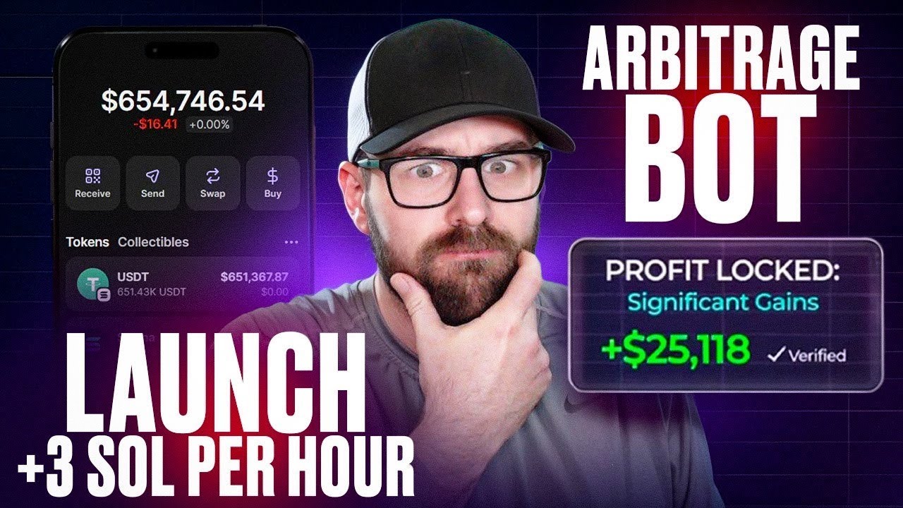 I Turned $1300 Into $3,300 in 3 Hours&hellip; Ai Arbitrage Bot on Solana