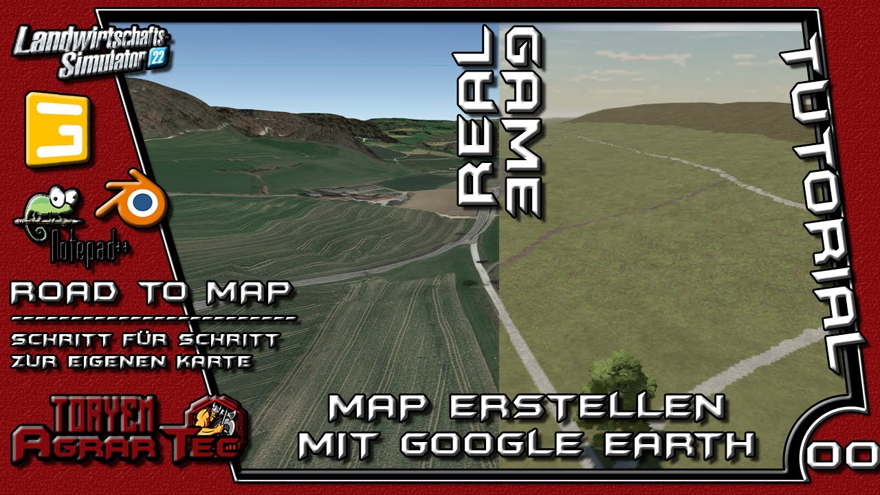 LS22 - Road2Map - Mapping Tutorials - Map erstellen Google Earth