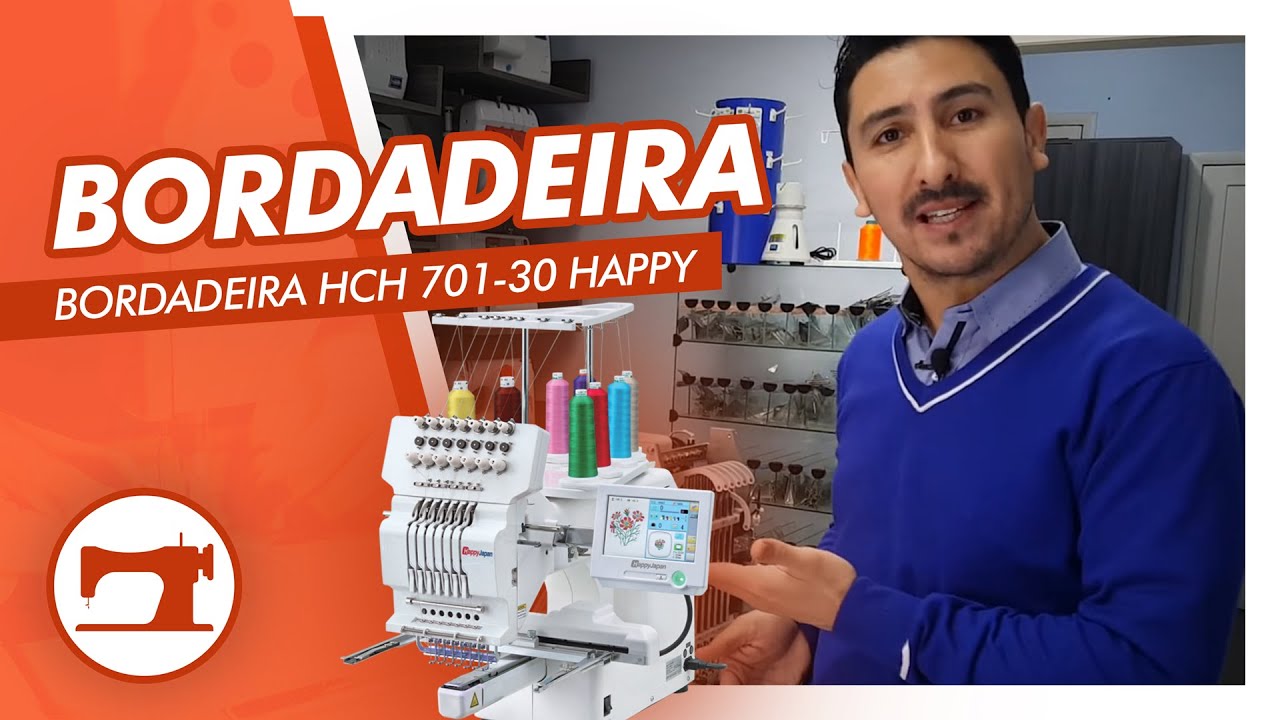 Bordadeira HCH 701-30 Happy