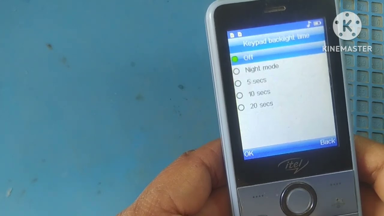 Itel it5023 Keypad Backlight Time Setting