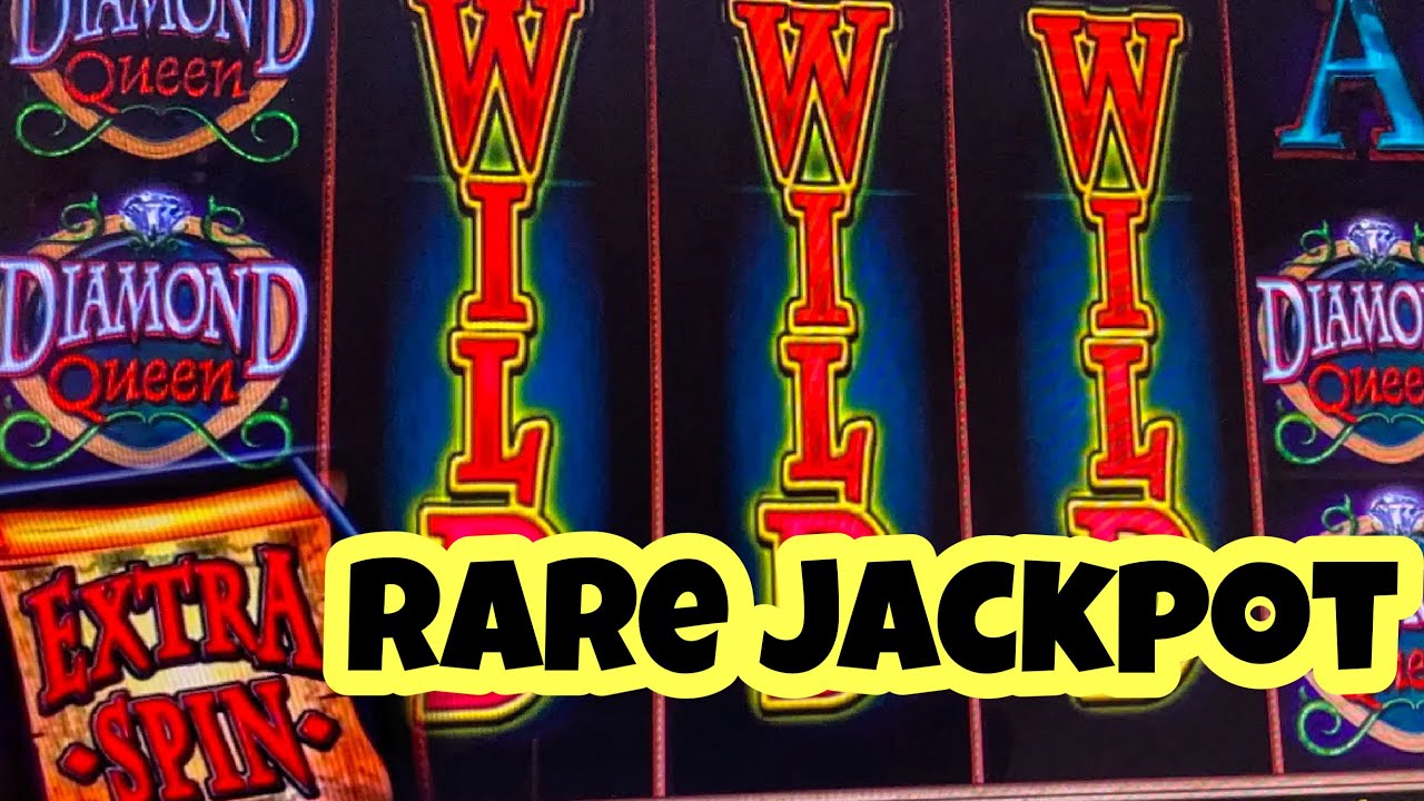 RARE JACKPOT ON DIAMOND QUEEN - EXTRA FREE SPINS - HIGH LIMIT