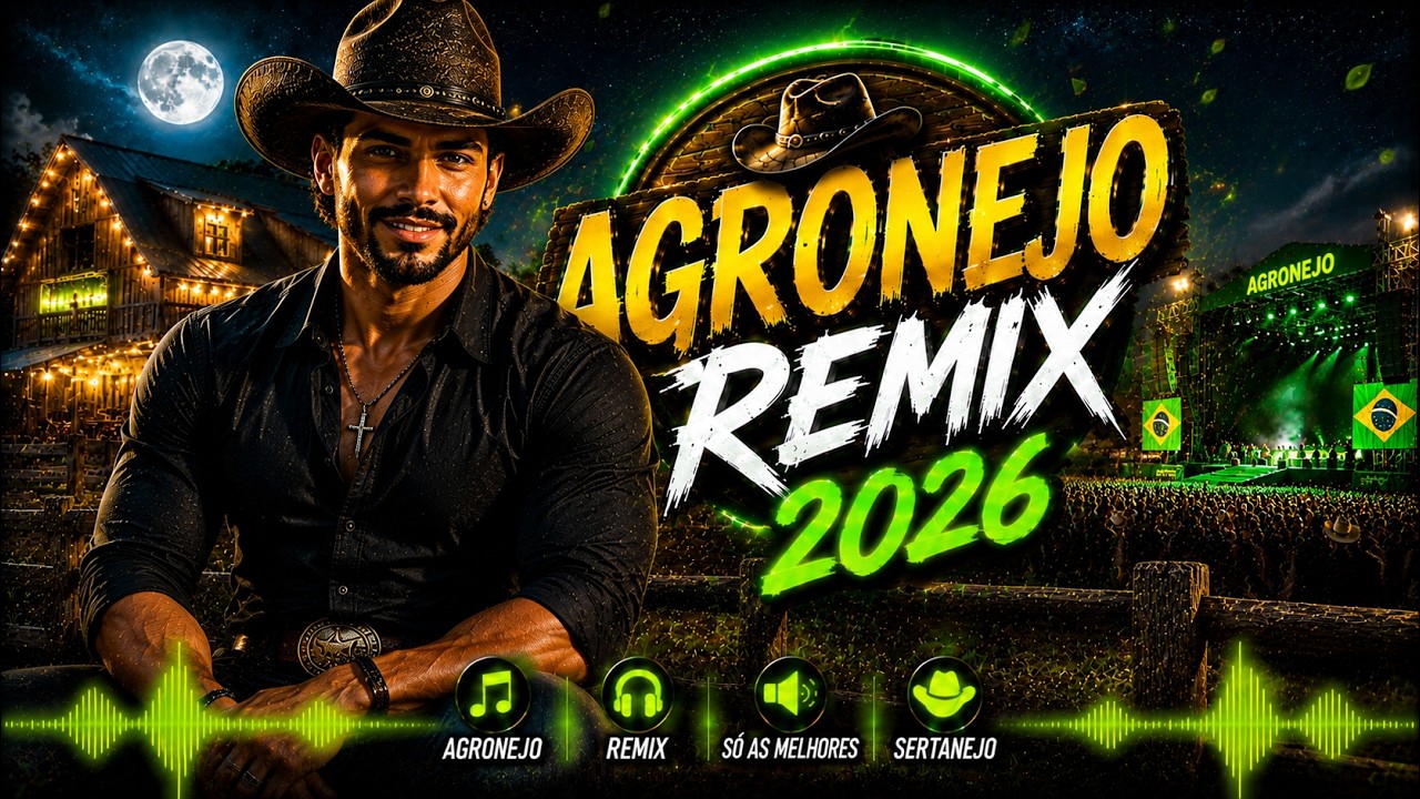🔥 AGRONEJO REMIX 2026 💥 Top Remix Sertanejo | Grave Pesado e M&uacute;sicas Virais do Brasil