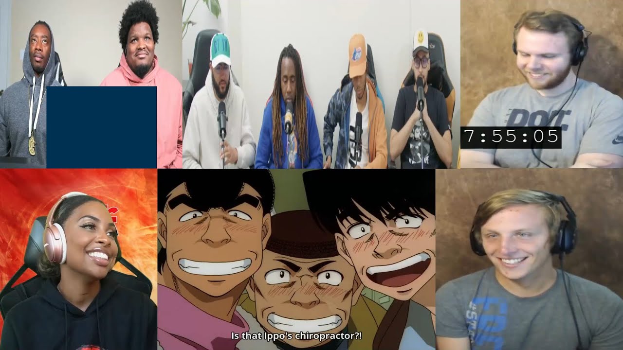 HAJIME NO IPPO EPISODE 32 REACTION MASHUP!!
