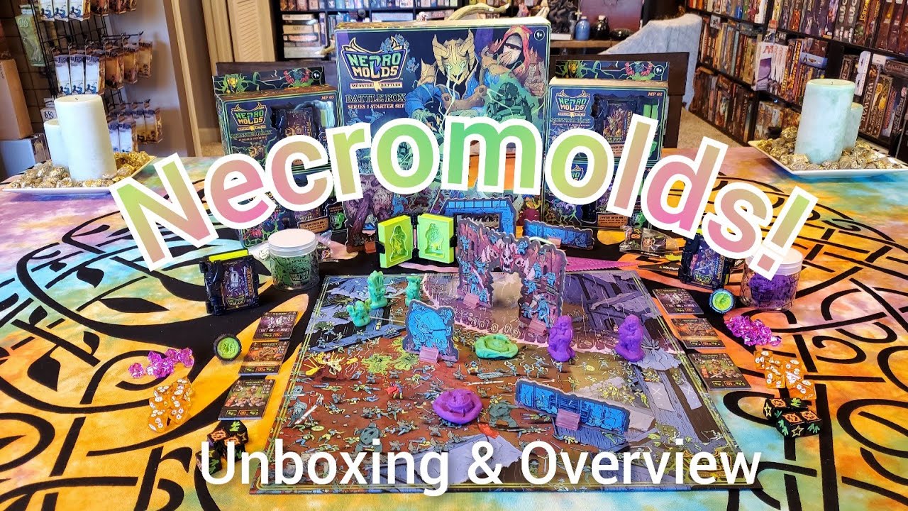 Necromolds!  Unboxing & Overview