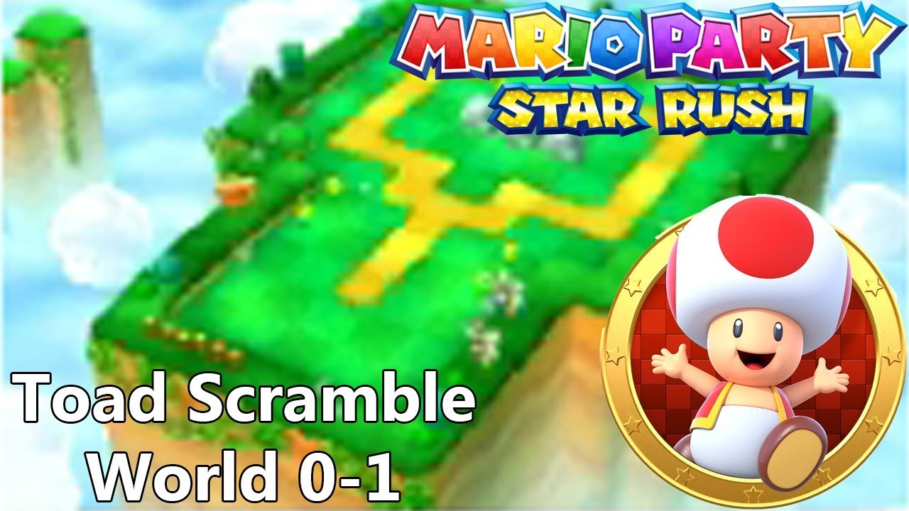 Slim Plays Mario Party: Star Rush - Toad Scramble (Introduction & World 0-1)