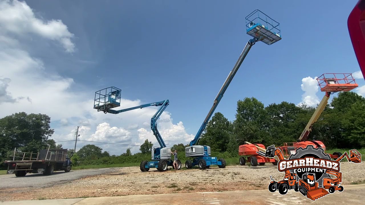 Полноприводный коленчатый подъемник Genie - Gearheadz Equipment