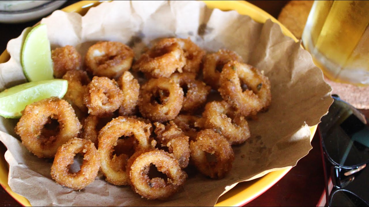 Beer Battered Calamari (Squid) Rings