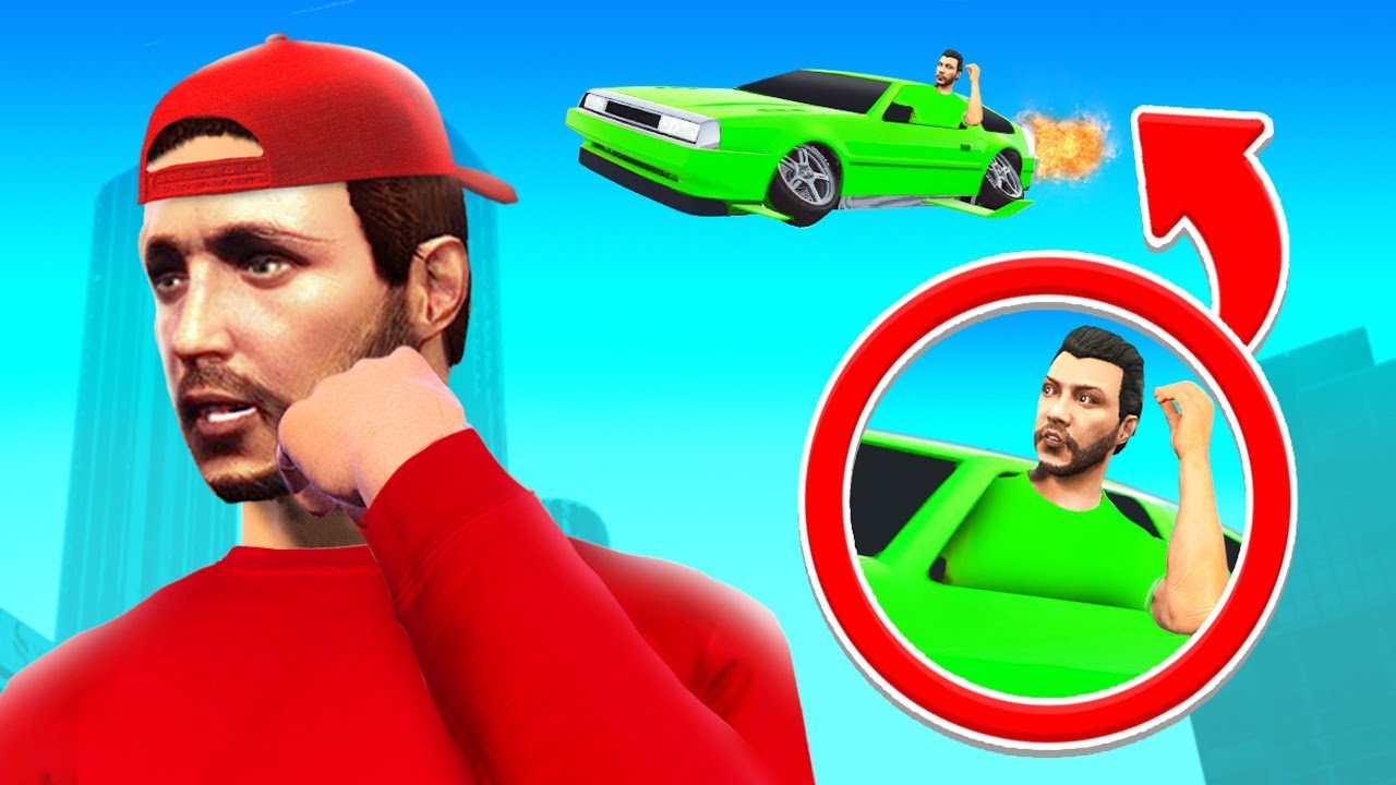 Vliegende Auto Verstoppertje In GTA!