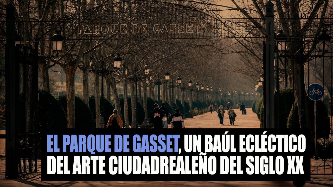 El Parque de Gasset, un baúl ecléctico del arte ciudadrealeño del siglo XX