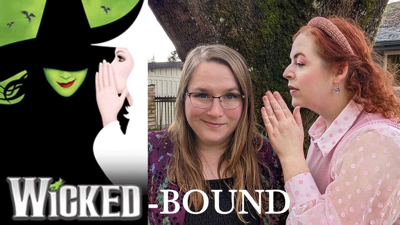 Wicked-bounding with @Lady Rebecca Fashions - 8 hours to make Elphaba before I flight back to Oz