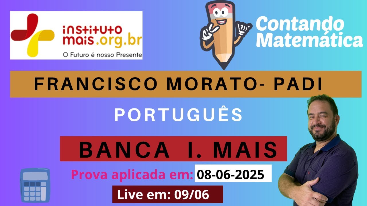 Prova Francisco Morato 2025 | Português para Professor PADI – Gabarito e Resolução da Instituto MAIS