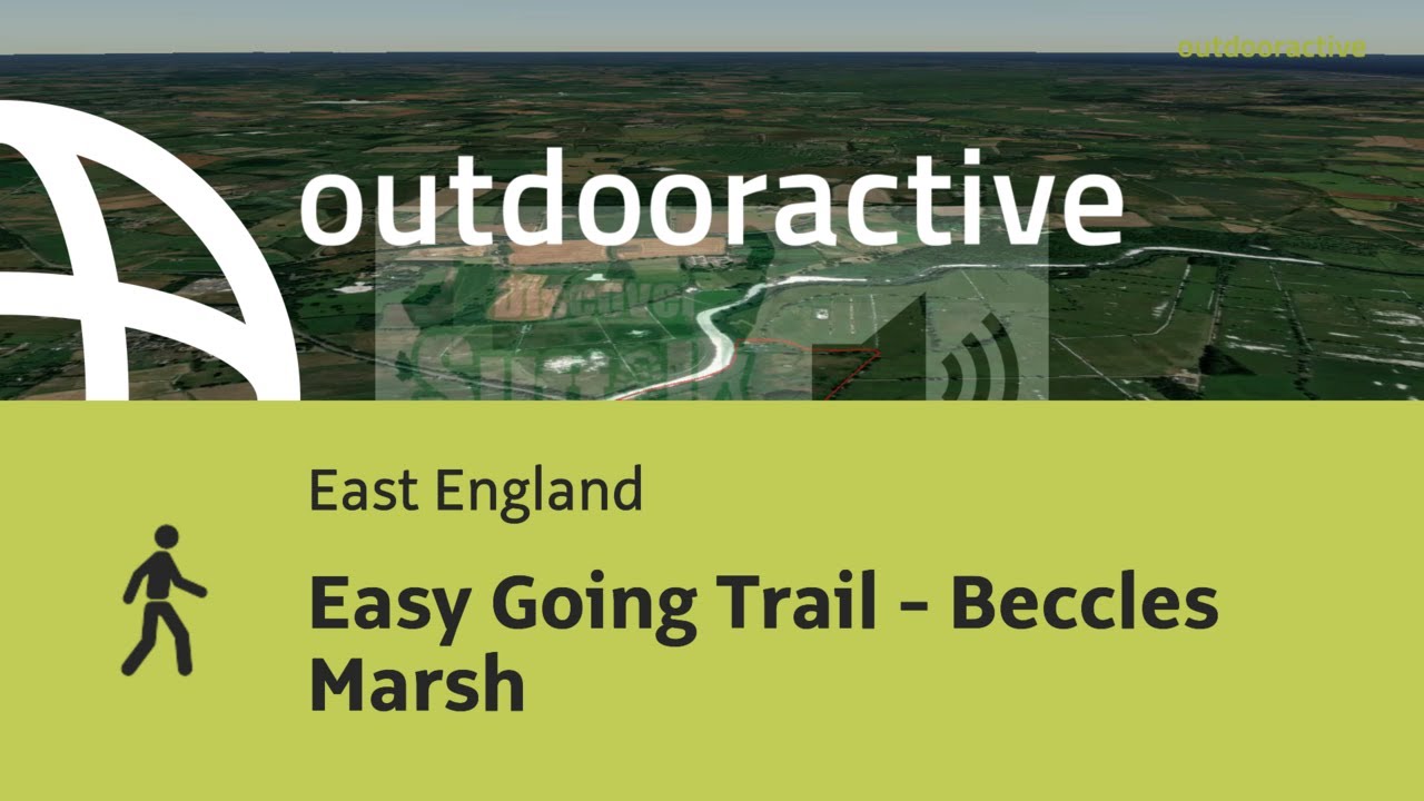 hike in East England: Easy Going Trail - Beccles Marsh