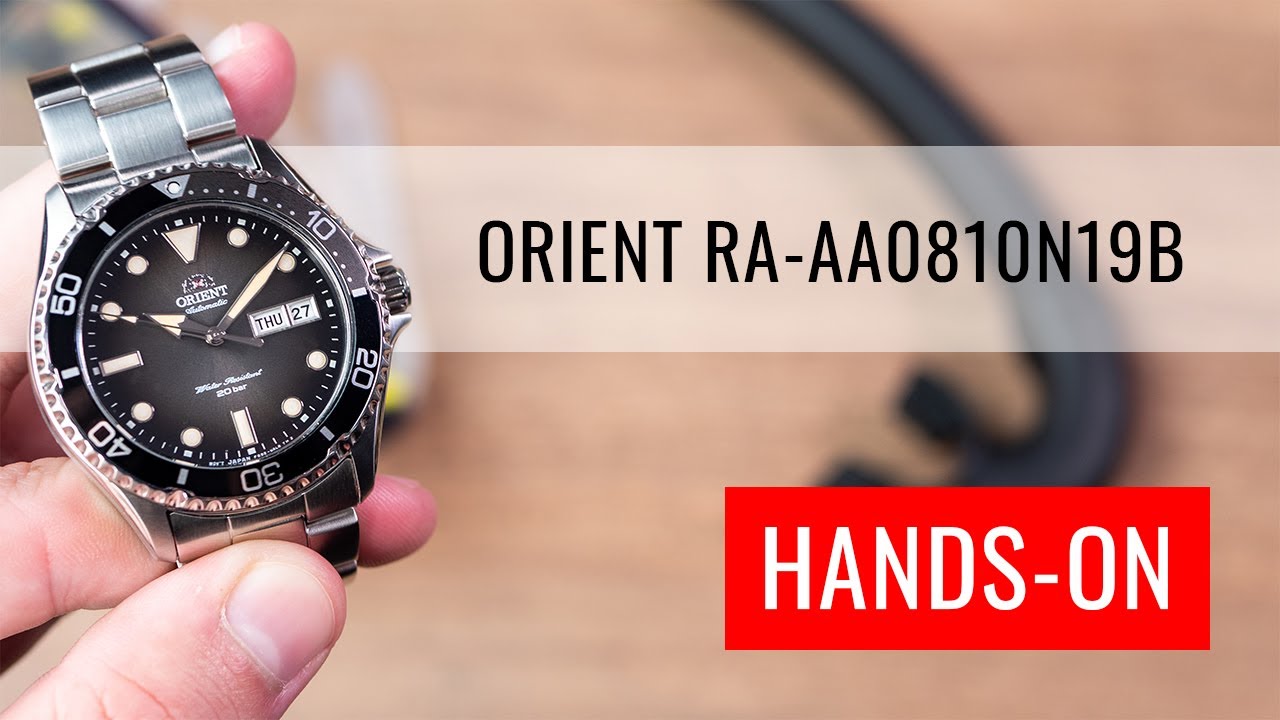 HANDS-ON: Orient Sports Kamasu II Automatic RA-AA0810N19B