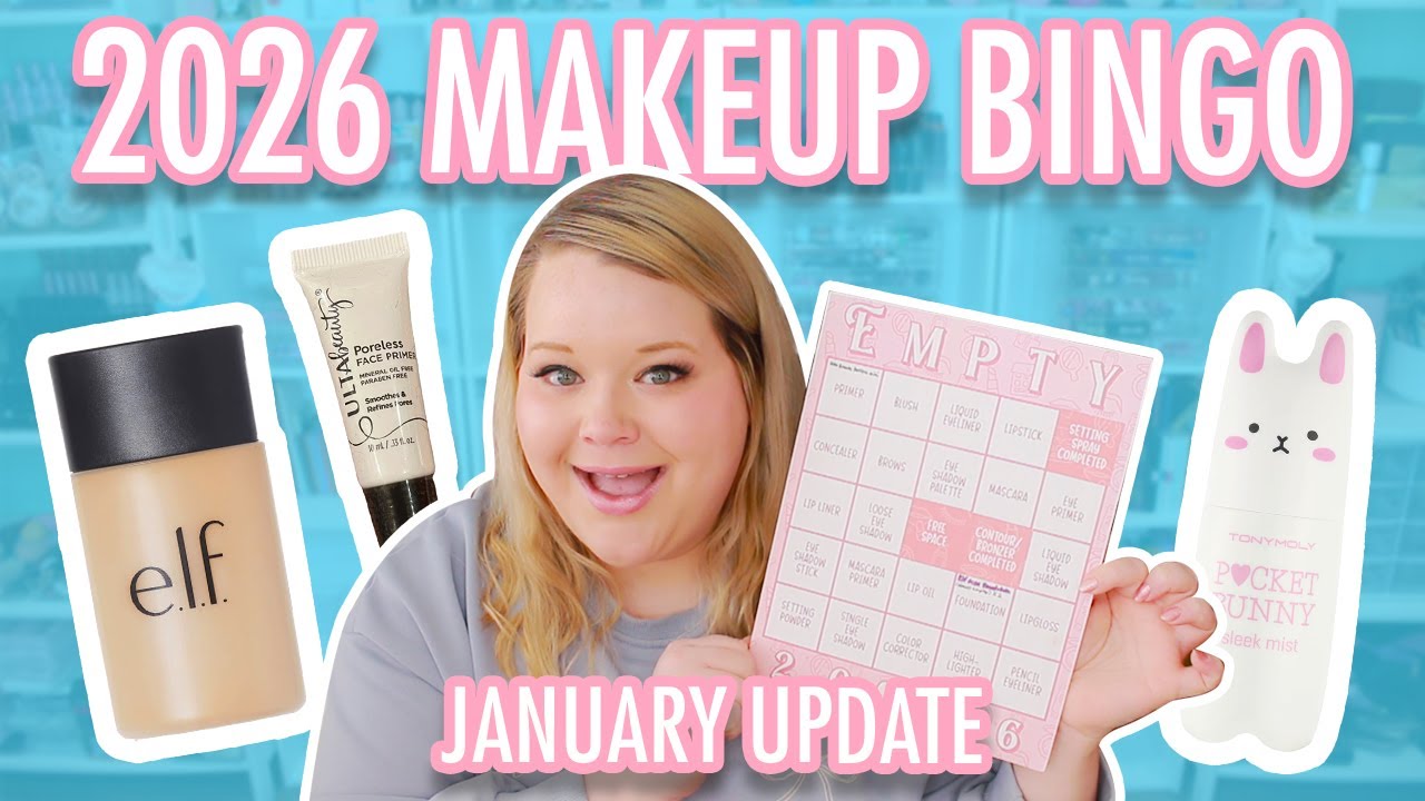 PROJECT PAN PROGRESS | MAKEUP EMPTIES BINGO JANUARY 2026