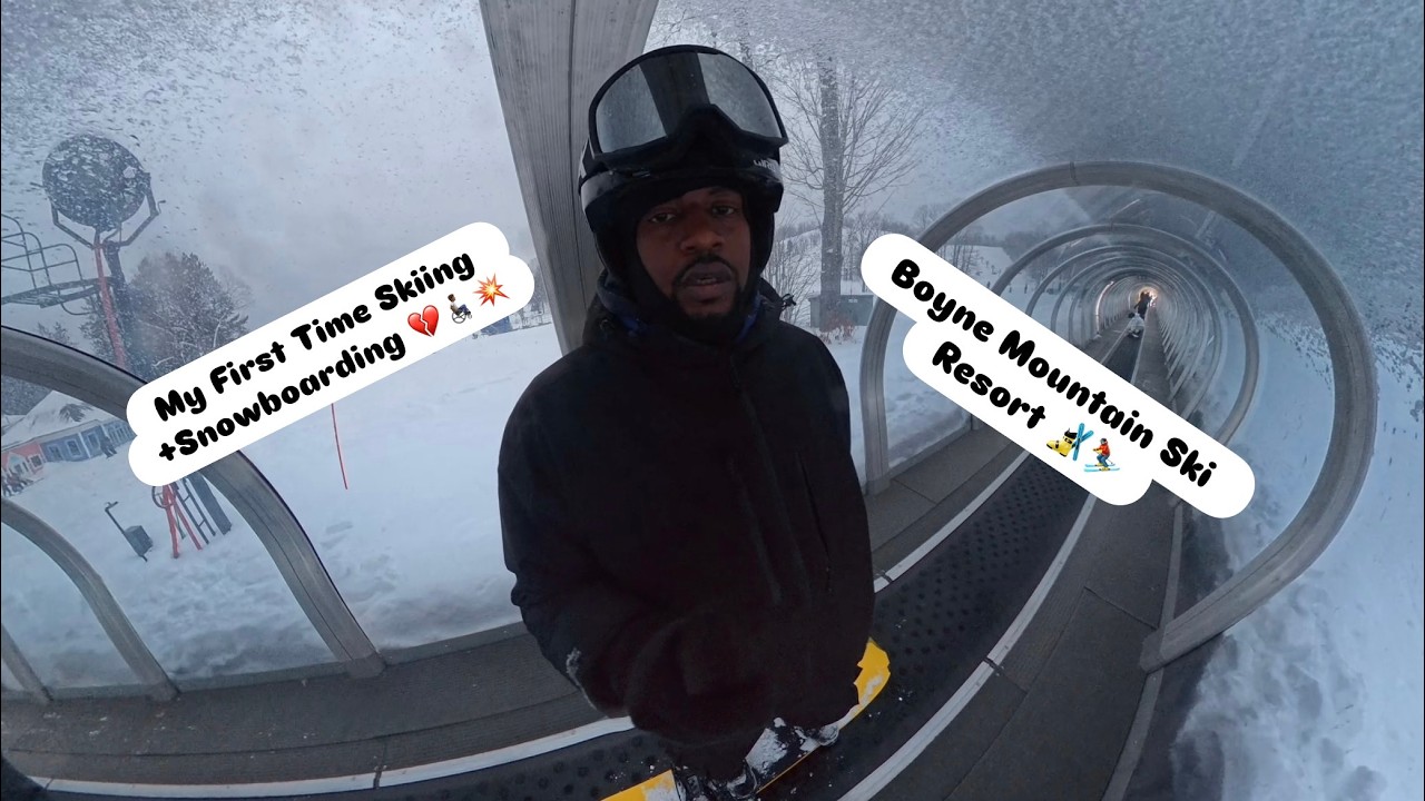 My First Ski + Snowboard Trip EVER