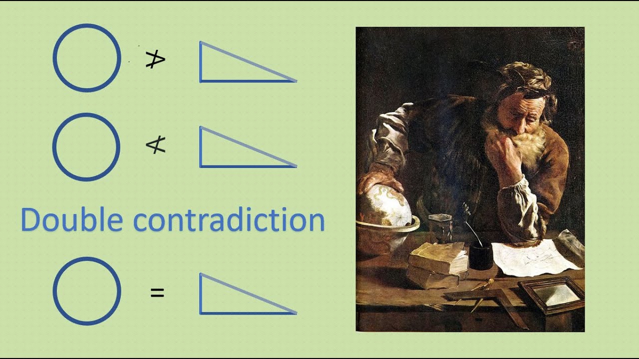 Archimedes' Double Contradiction: A Proof of the Circle Area #SoME3