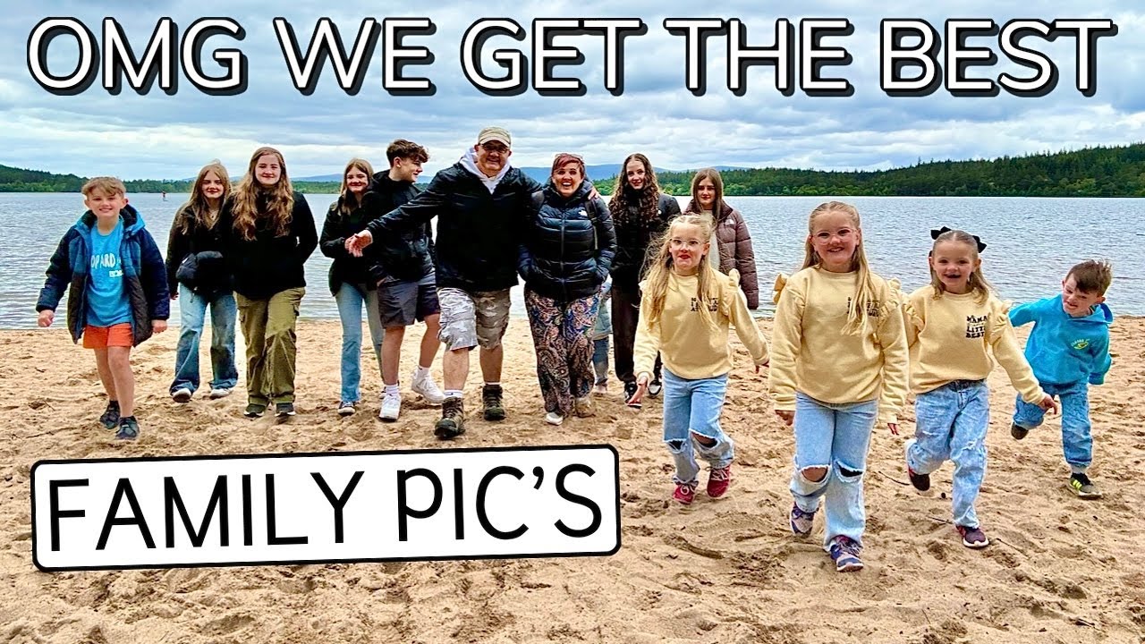 OMG WE GET SOME AMAZING FAMILY PIC'S!! | OUR SCOTTISH STAYCATION 2024