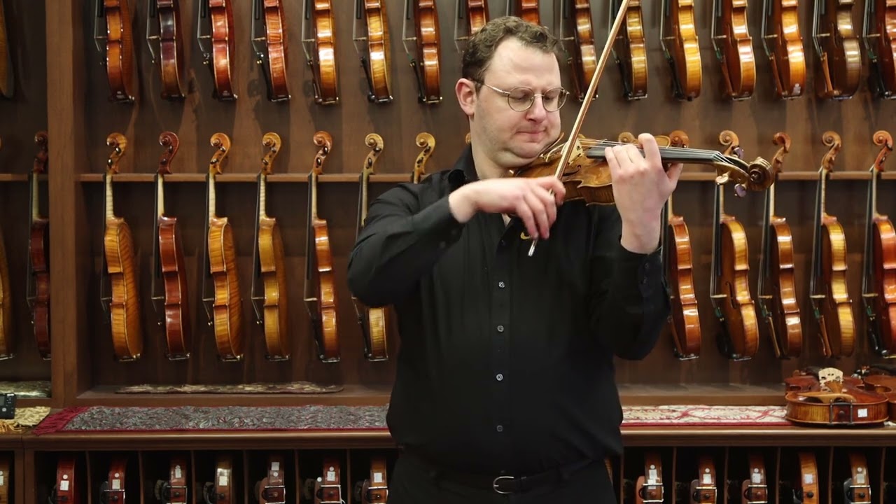 Guy Cole workshop “Giulia” model, Arlington, TX 2025 Violin Demonstration
