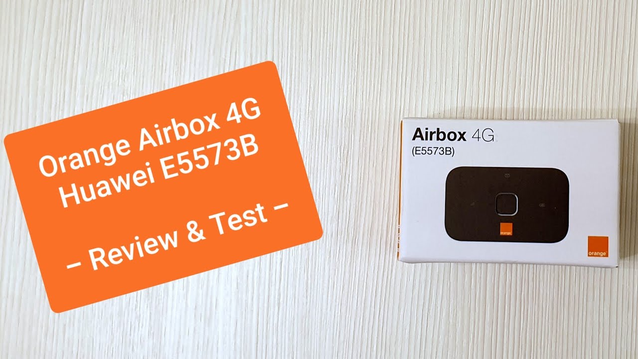 Prezentare, test si pareri Airbox 4G Orange - Huawei E5573 4G - cum sa ai net pe tableta si laptop