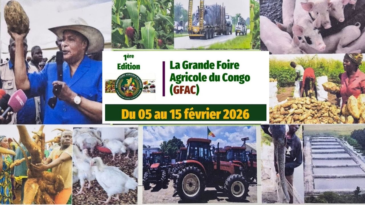 Foire Agricole du Congo | la vision du Président Denis Sassou-Nguesso pour nourrir le Congo 🇨🇬