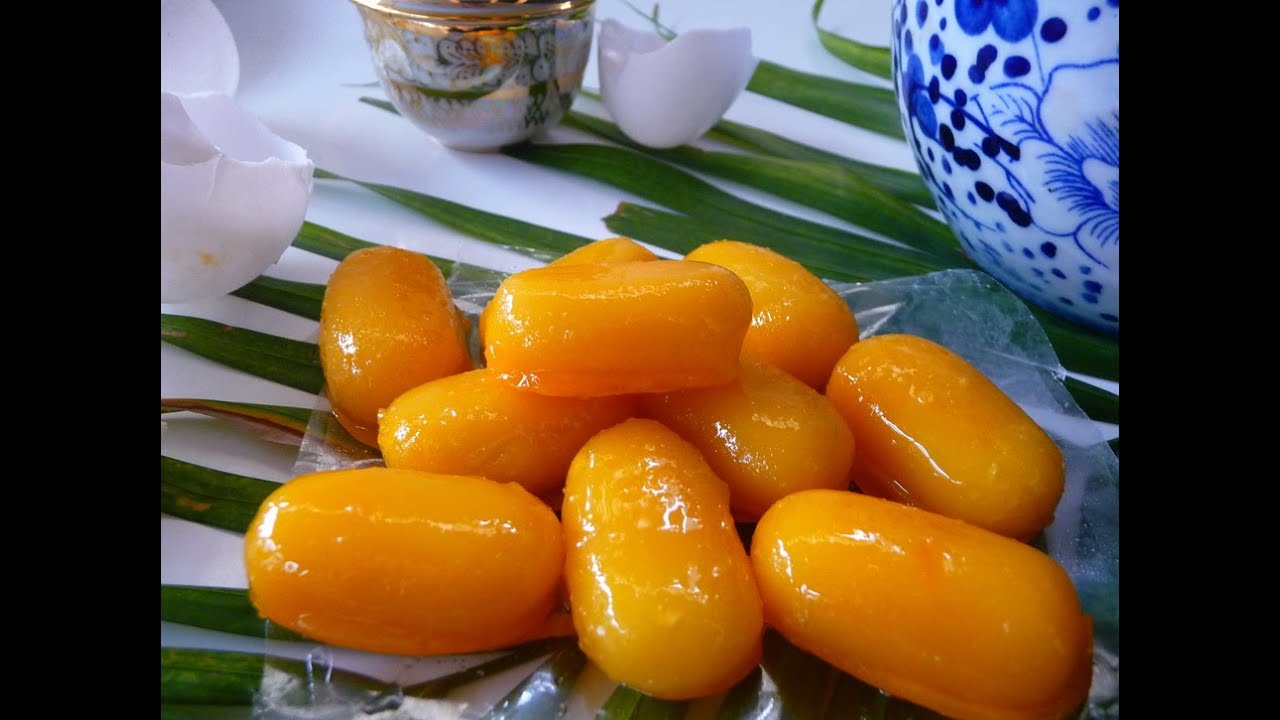 เม็ดขนุน.Med Khanoon (Bean Paste)Original Thai Dessert**Eng Sub**