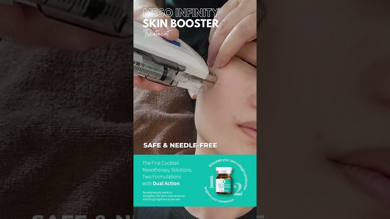 Glomax Aesthetics x Meso Infinity Rejuran Skin Booster Treatment (Needle-Free)