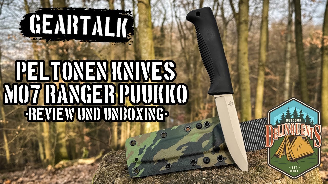 Geartalk: Peltonen M07 Ranger Puukko🔪Das Finnisches Arbeitstier 🇫🇮 Messer Review 🔎